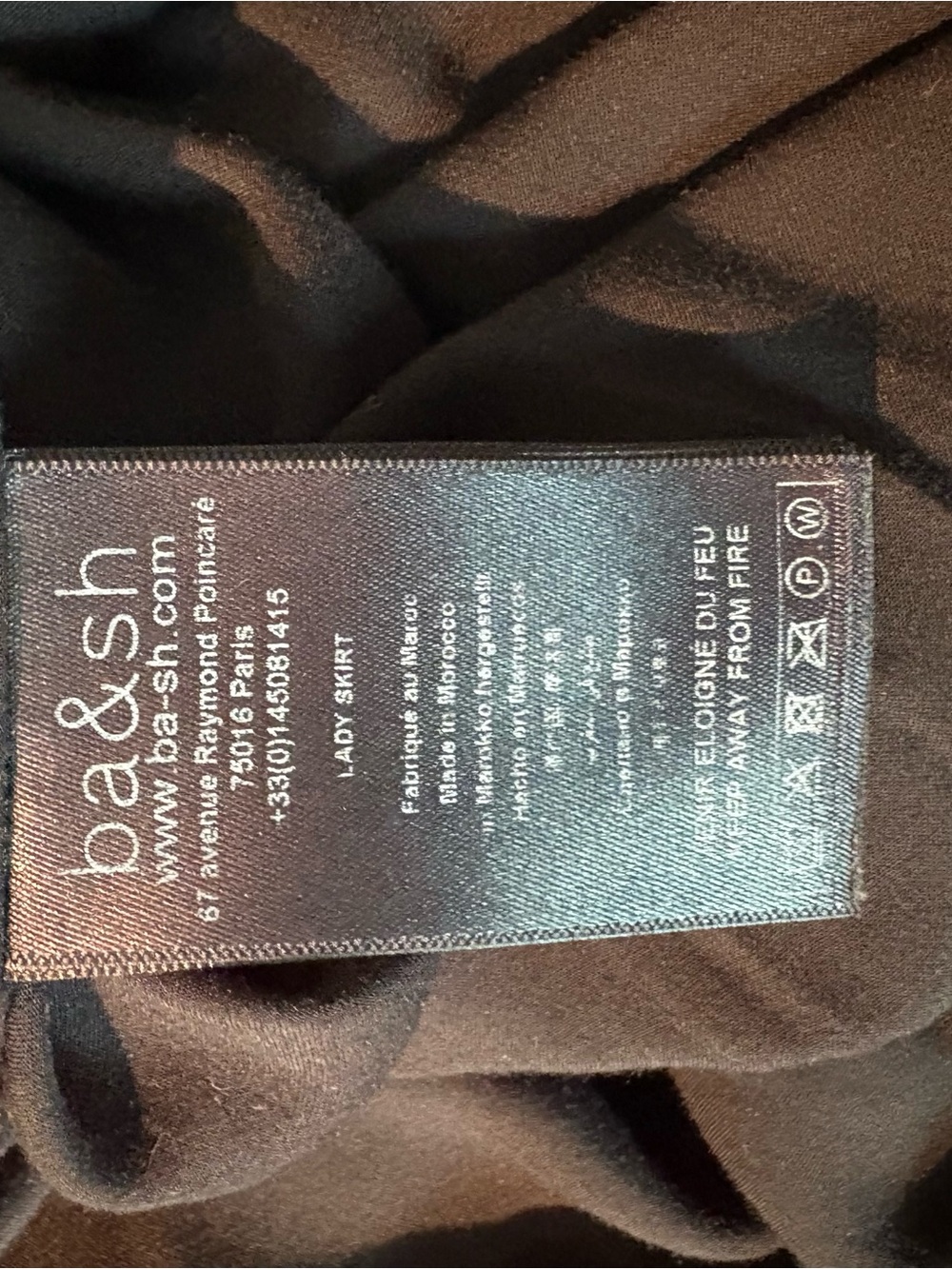 ba&sh UHENDY Pleated Mid-Length Skirt L - Picture 12 of 14